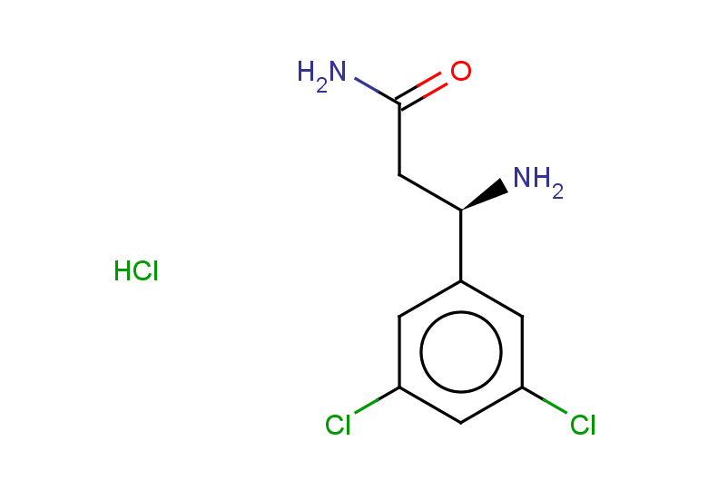 (3R)-3-amino-3-(3,5-dichlorophenyl)propanamide hydrochloride