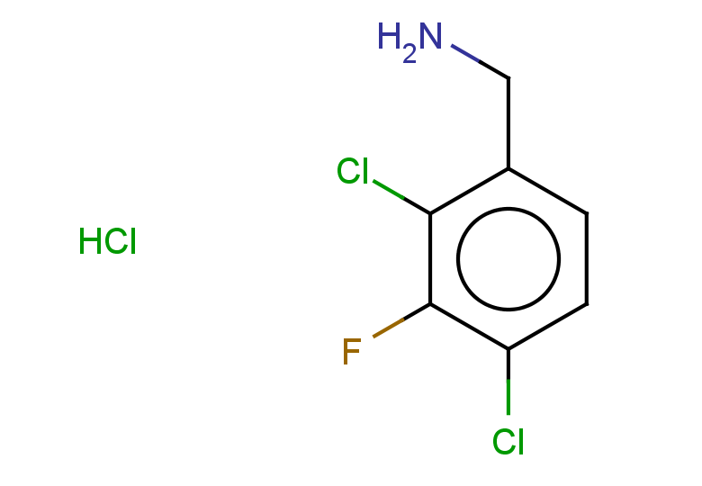 (2,4-dichloro-3-fluorophenyl)methanamine hydrochloride