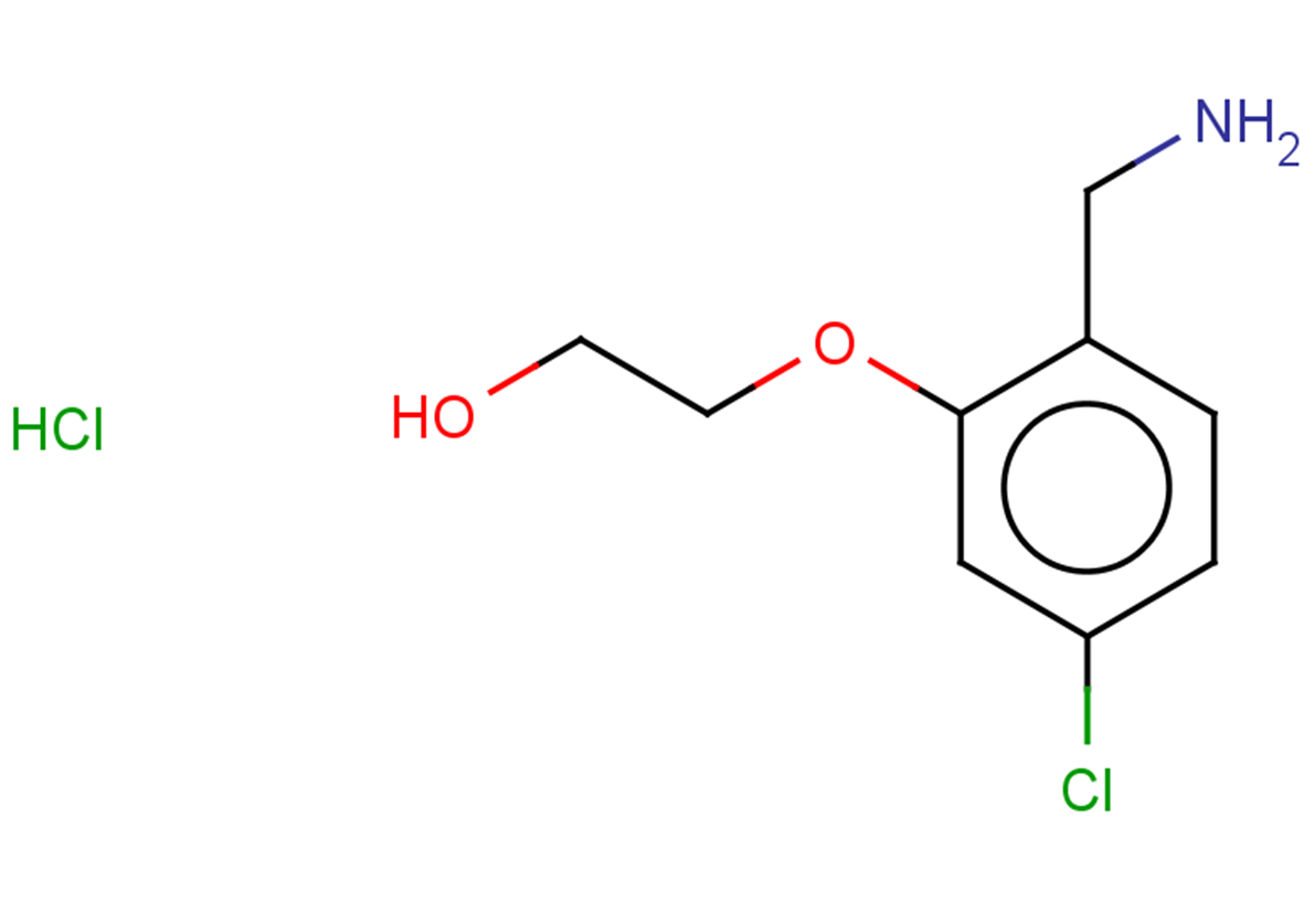 2-[2-(aminomethyl)-5-chlorophenoxy]ethan-1-ol hydrochloride