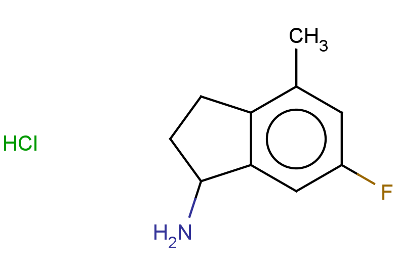 6-fluoro-4-methyl-2,3-dihydro-1H-inden-1-amine hydrochloride