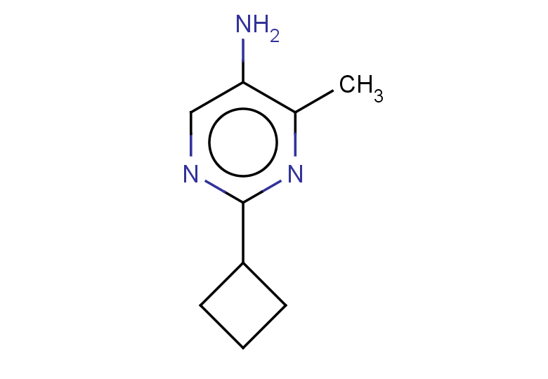 2-cyclobutyl-4-methylpyrimidin-5-amine