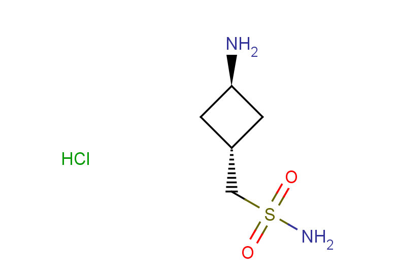 (3-aminocyclobutyl)methanesulfonamide hydrochloride