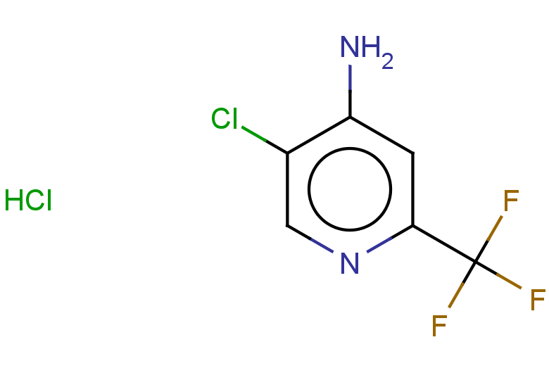 5-chloro-2-(trifluoromethyl)pyridin-4-amine hydrochloride