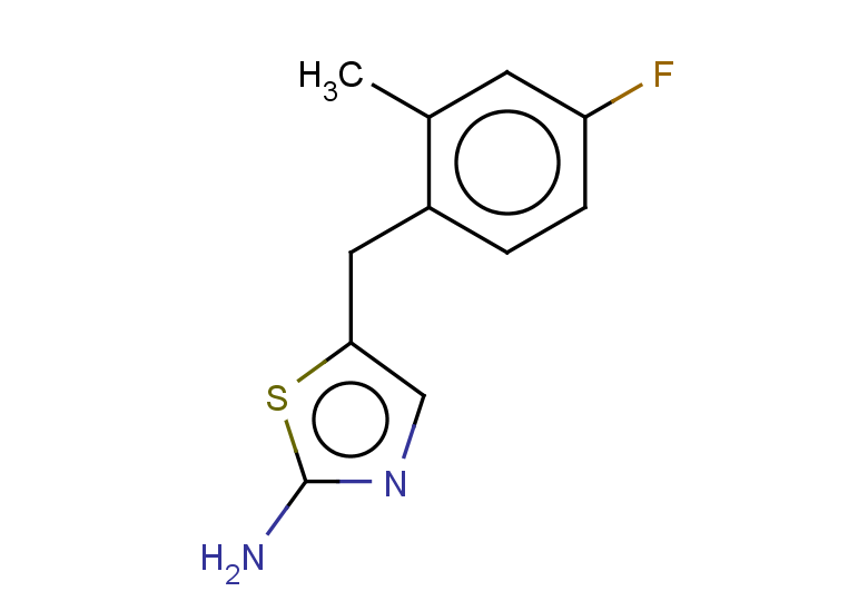 5-[(4-fluoro-2-methylphenyl)methyl]-1,3-thiazol-2-amine
