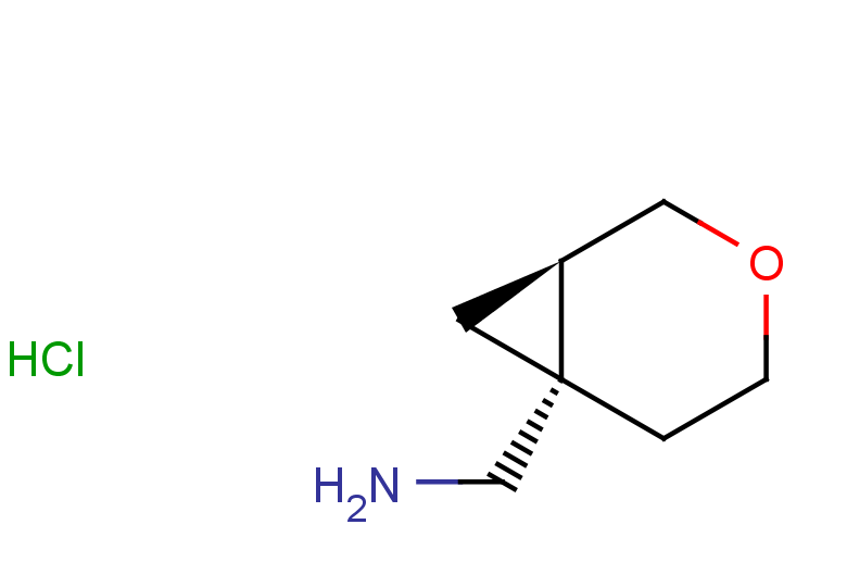 (1R,6S)-3-oxabicyclo[4.1.0]heptan-6-ylmethanamine hydrochloride