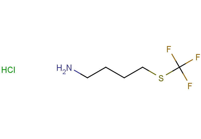 4-[(trifluoromethyl)sulfanyl]butan-1-amine hydrochloride