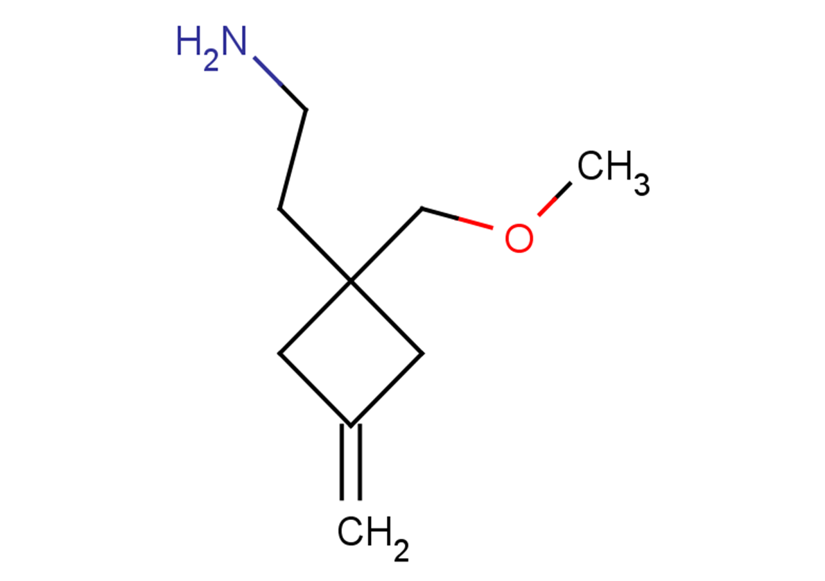 2-[1-(methoxymethyl)-3-methylidenecyclobutyl]ethan-1-amine