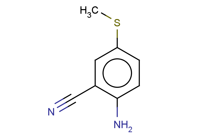 2-amino-5-(methylsulfanyl)benzonitrile