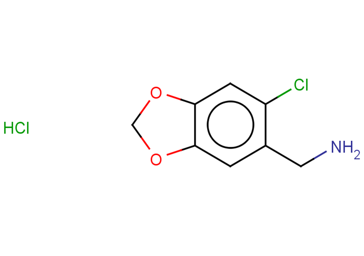 (6-chloro-2H-1,3-benzodioxol-5-yl)methanamine hydrochloride