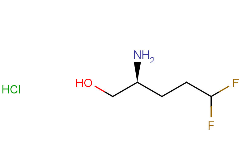 (2S)-2-amino-5,5-difluoropentan-1-ol hydrochloride