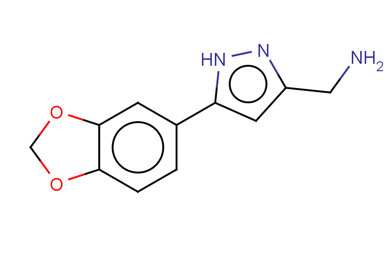 [5-(2H-1,3-benzodioxol-5-yl)-1H-pyrazol-3-yl]methanamine