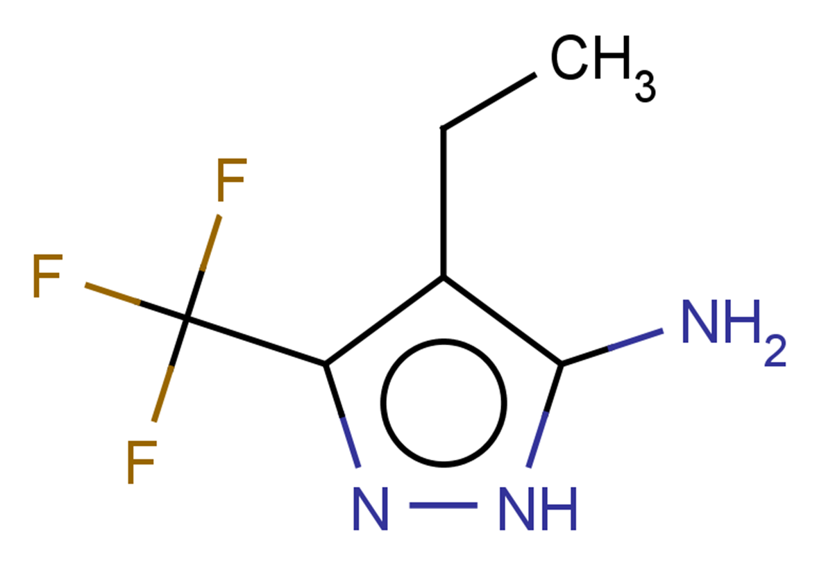 4-ethyl-3-(trifluoromethyl)-1H-pyrazol-5-amine