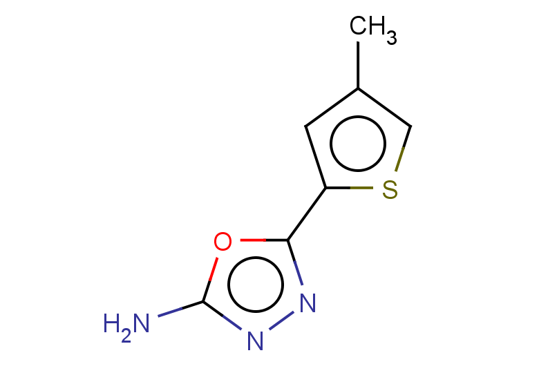 5-(4-methylthiophen-2-yl)-1,3,4-oxadiazol-2-amine