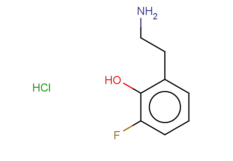 2-(2-aminoethyl)-6-fluorophenol hydrochloride