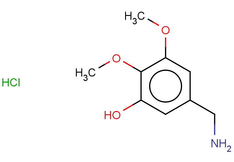 5-(aminomethyl)-2,3-dimethoxyphenol hydrochloride