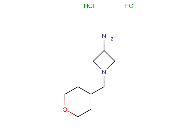 1-(oxan-4-ylmethyl)azetidin-3-amine dihydrochloride