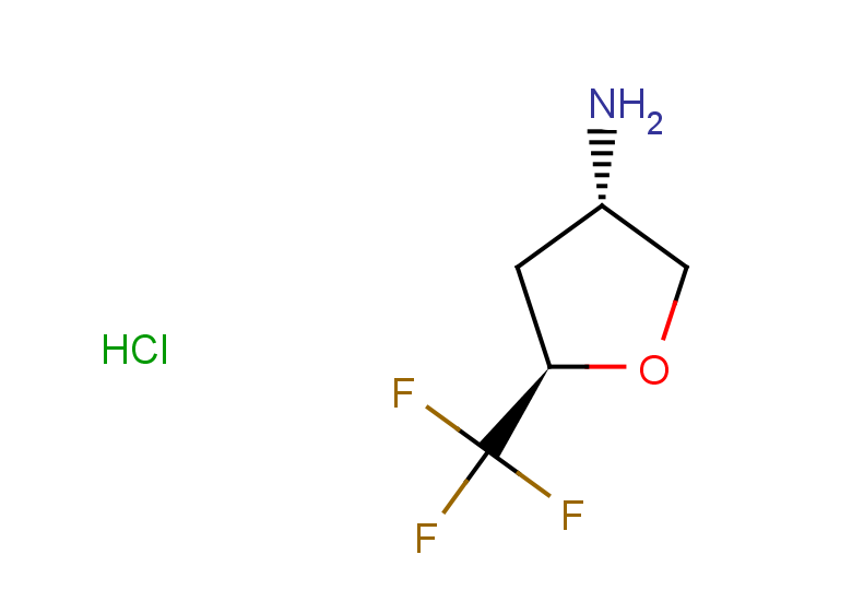 (3S,5R)-5-(trifluoromethyl)oxolan-3-amine hydrochloride