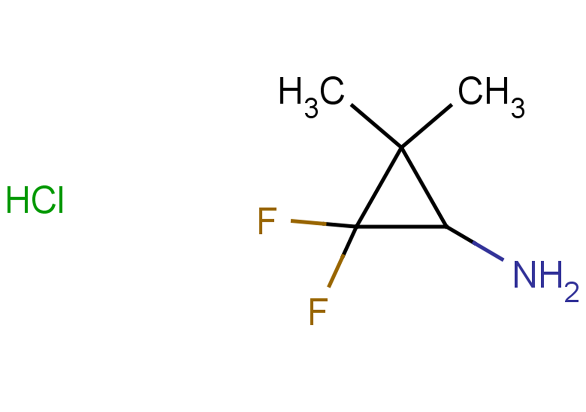 2,2-difluoro-3,3-dimethylcyclopropan-1-amine hydrochloride