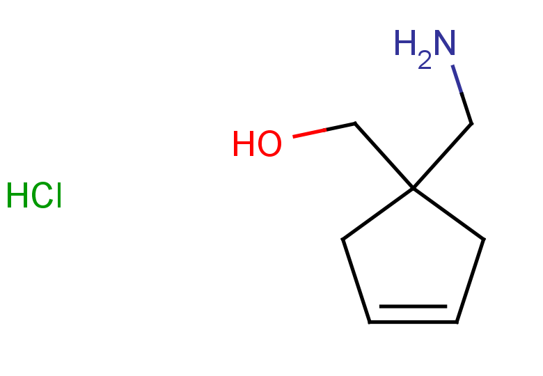 [1-(aminomethyl)cyclopent-3-en-1-yl]methanol hydrochloride