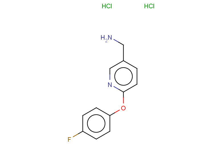 [6-(4-fluorophenoxy)pyridin-3-yl]methanamine dihydrochloride