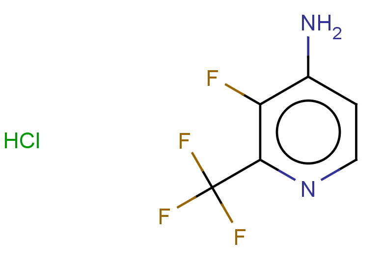 3-fluoro-2-(trifluoromethyl)pyridin-4-amine hydrochloride