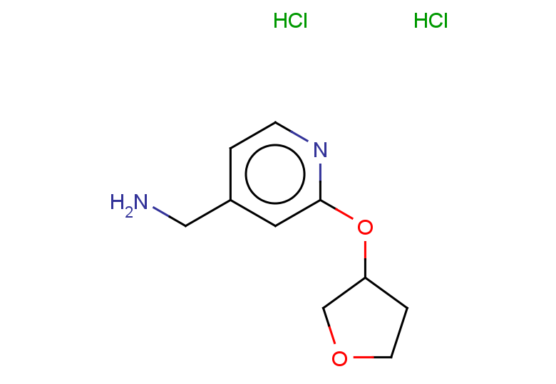 [2-(oxolan-3-yloxy)pyridin-4-yl]methanamine dihydrochloride