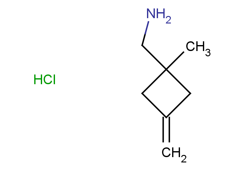 (1-methyl-3-methylidenecyclobutyl)methanamine hydrochloride