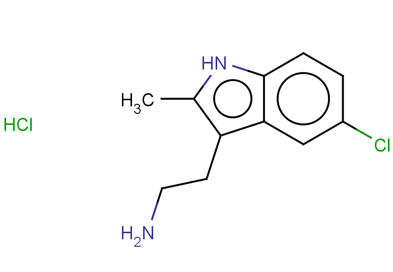 2-(5-chloro-2-methyl-1H-indol-3-yl)ethan-1-amine hydrochloride