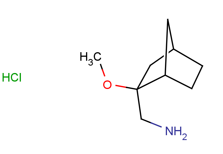 {2-methoxybicyclo[2.2.1]heptan-2-yl}methanamine hydrochloride