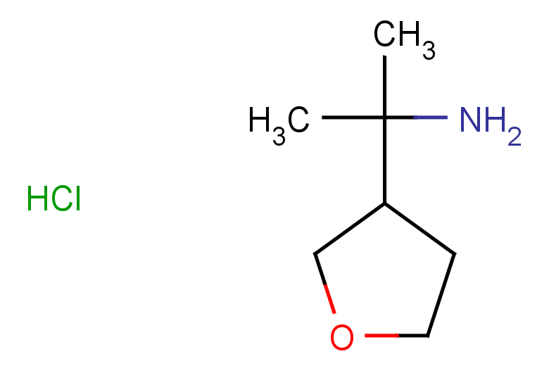 2-(oxolan-3-yl)propan-2-amine hydrochloride