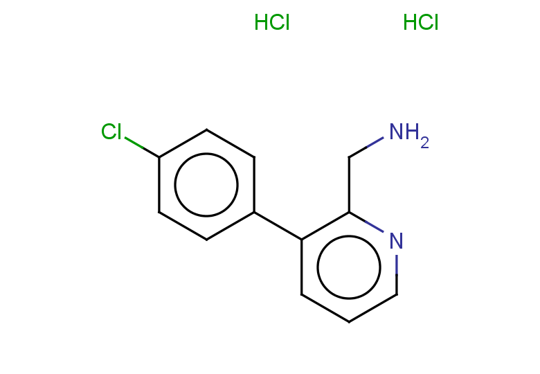 [3-(4-chlorophenyl)pyridin-2-yl]methanamine dihydrochloride