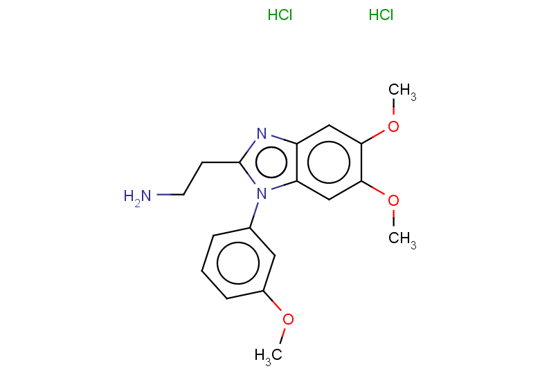 2-[5,6-dimethoxy-1-(3-methoxyphenyl)-1H-1,3-benzodiazol-2-yl]ethan-1-amine dihydrochloride