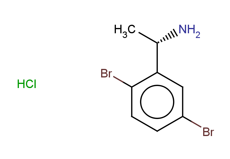 (1S)-1-(2,5-dibromophenyl)ethan-1-amine hydrochloride