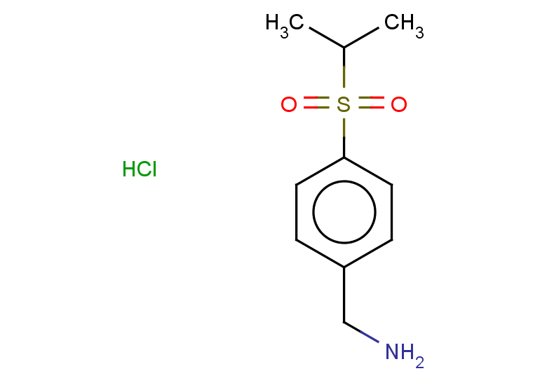 [4-(propane-2-sulfonyl)phenyl]methanamine hydrochloride