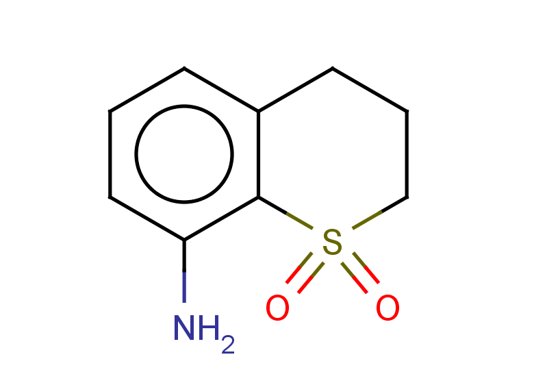 8-amino-3,4-dihydro-2H-1$l^{6}-benzothiopyran-1,1-dione