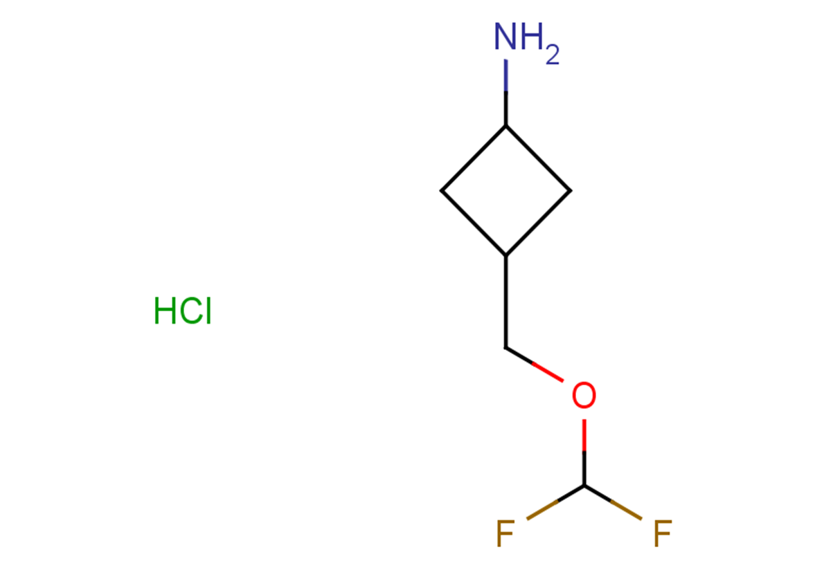 3-[(difluoromethoxy)methyl]cyclobutan-1-amine hydrochloride