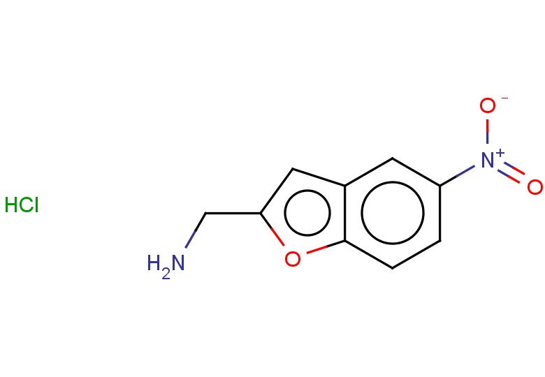 (5-nitro-1-benzofuran-2-yl)methanamine hydrochloride