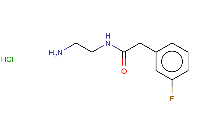 N-(2-aminoethyl)-2-(3-fluorophenyl)acetamide hydrochloride