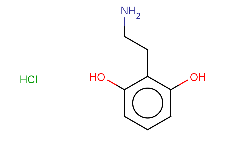 2-(2-aminoethyl)benzene-1,3-diol hydrochloride