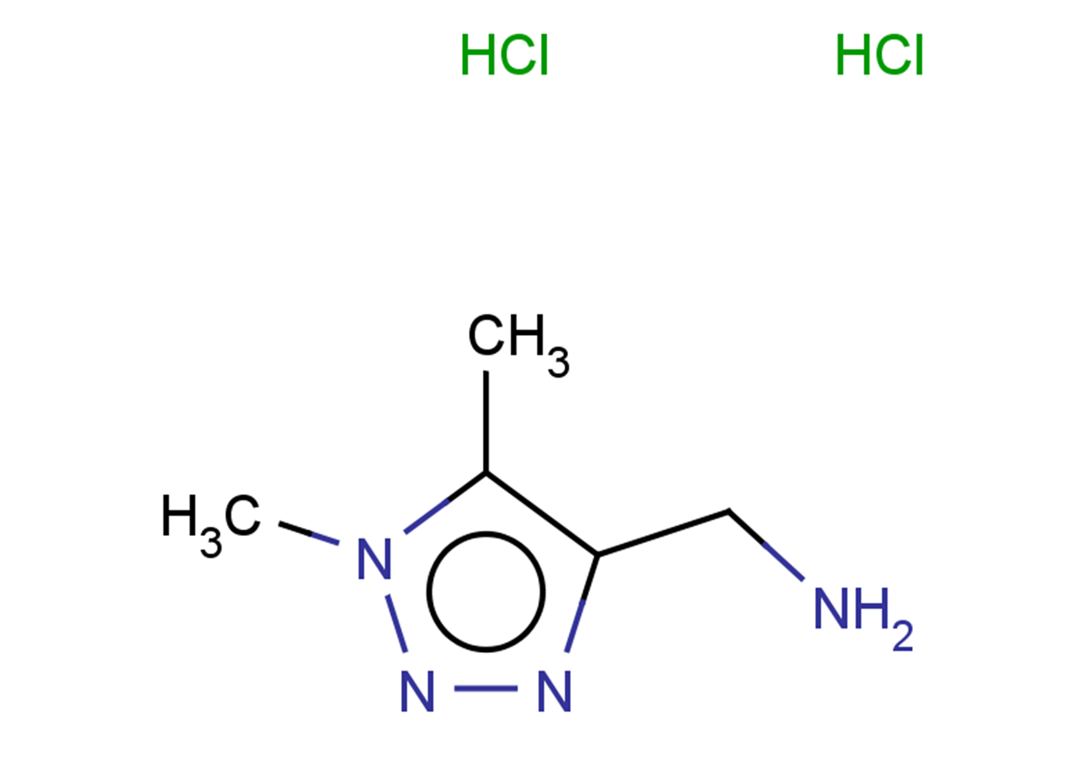 (1,5-dimethyl-1H-1,2,3-triazol-4-yl)methanamine dihydrochloride