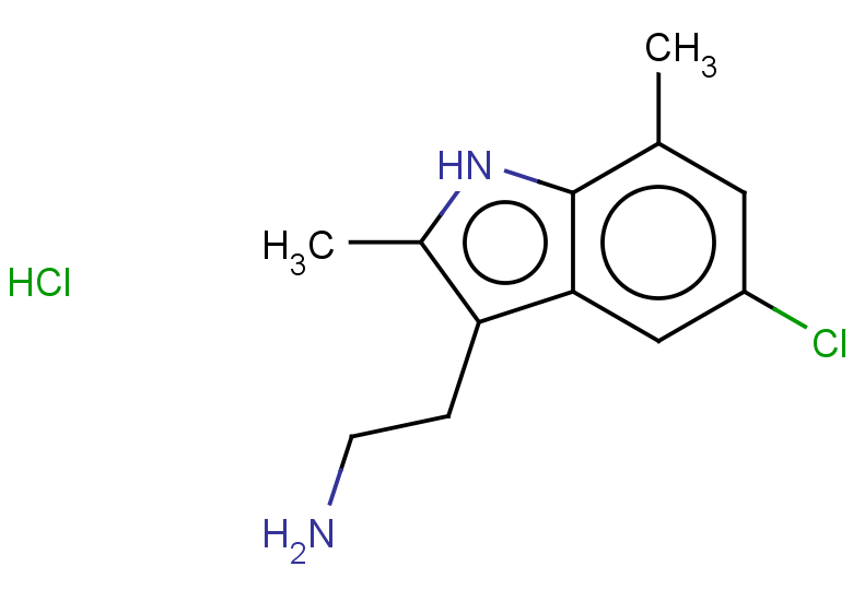 2-(5-chloro-2,7-dimethyl-1H-indol-3-yl)ethan-1-amine hydrochloride