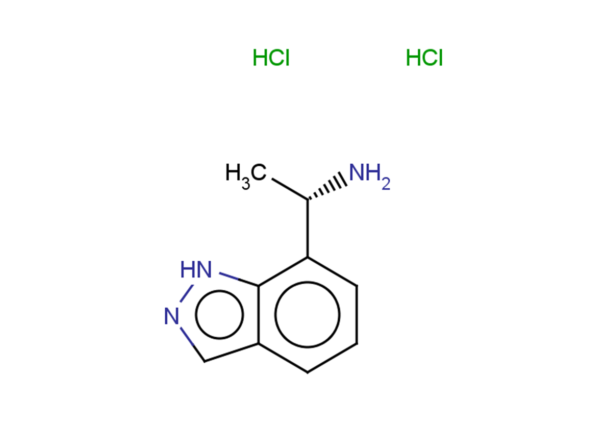 (1S)-1-(1H-indazol-7-yl)ethan-1-amine dihydrochloride