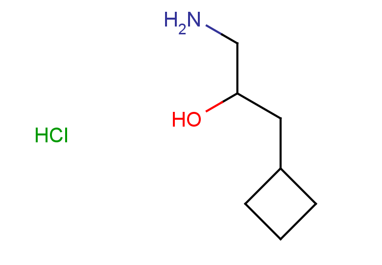 1-amino-3-cyclobutylpropan-2-ol hydrochloride