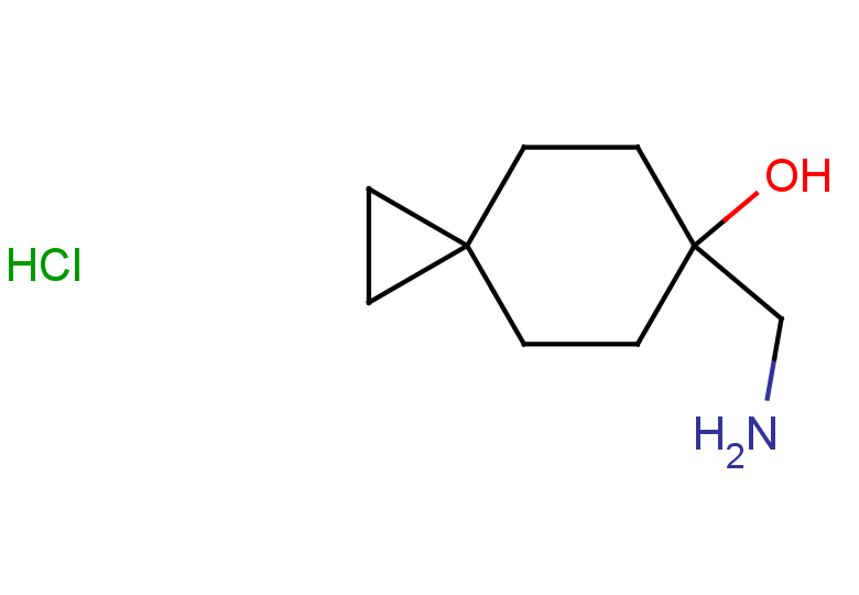 6-(aminomethyl)spiro[2.5]octan-6-ol hydrochloride