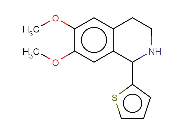 6,7-dimethoxy-1-(thiophen-2-yl)-1,2,3,4-tetrahydroisoquinoline