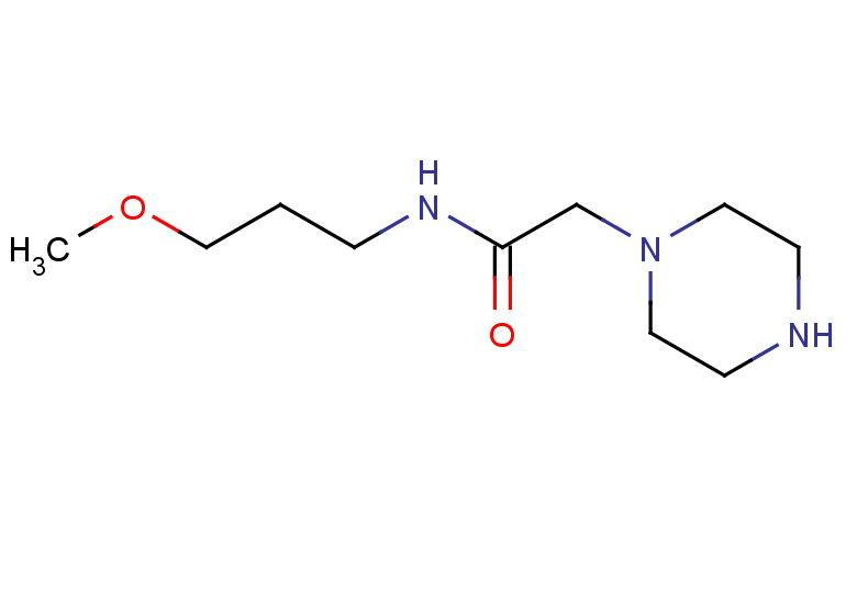 N-(3-methoxypropyl)-2-(piperazin-1-yl)acetamide