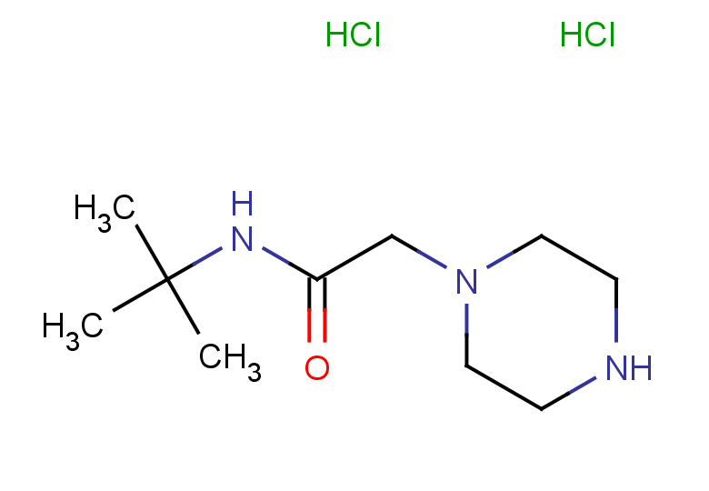 N-tert-butyl-2-(piperazin-1-yl)acetamide dihydrochloride