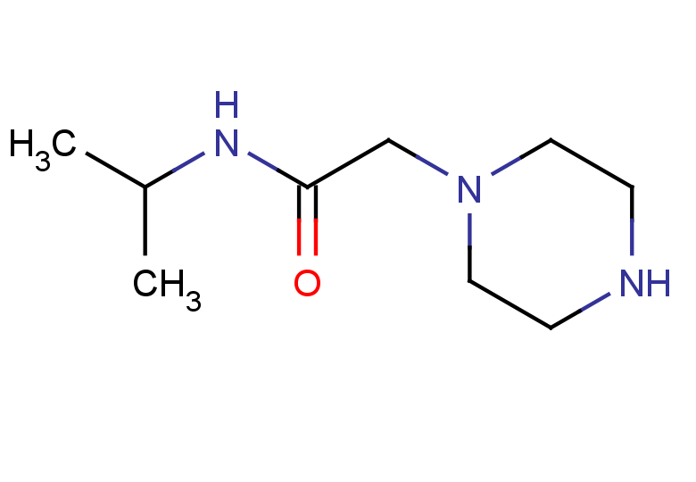 2-(piperazin-1-yl)-N-(propan-2-yl)acetamide