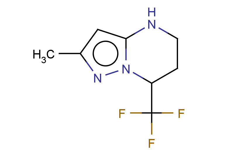 2-methyl-7-(trifluoromethyl)-4H,5H,6H,7H-pyrazolo[1,5-a]pyrimidine