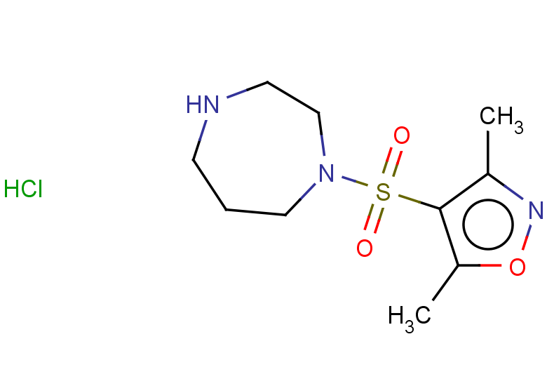 1-[(dimethyl-1,2-oxazol-4-yl)sulfonyl]-1,4-diazepane hydrochloride
